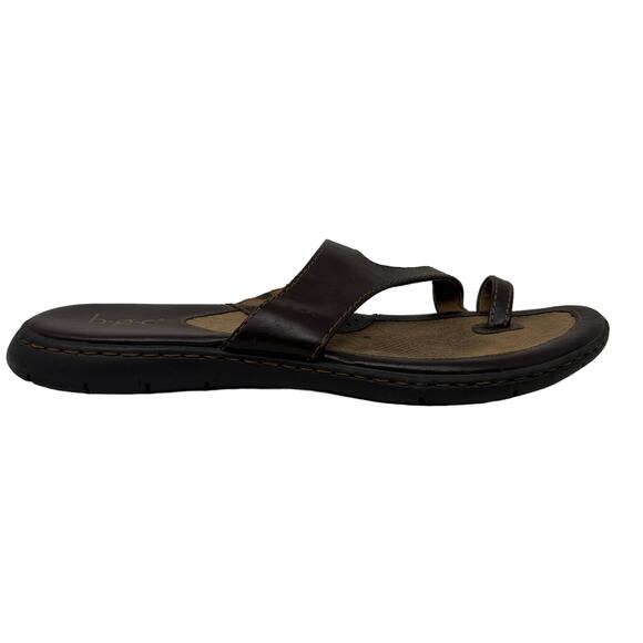 BOC Born On Concepts Jesus Sandal Toe Loop Brown - 11 - Picture 1 of 4